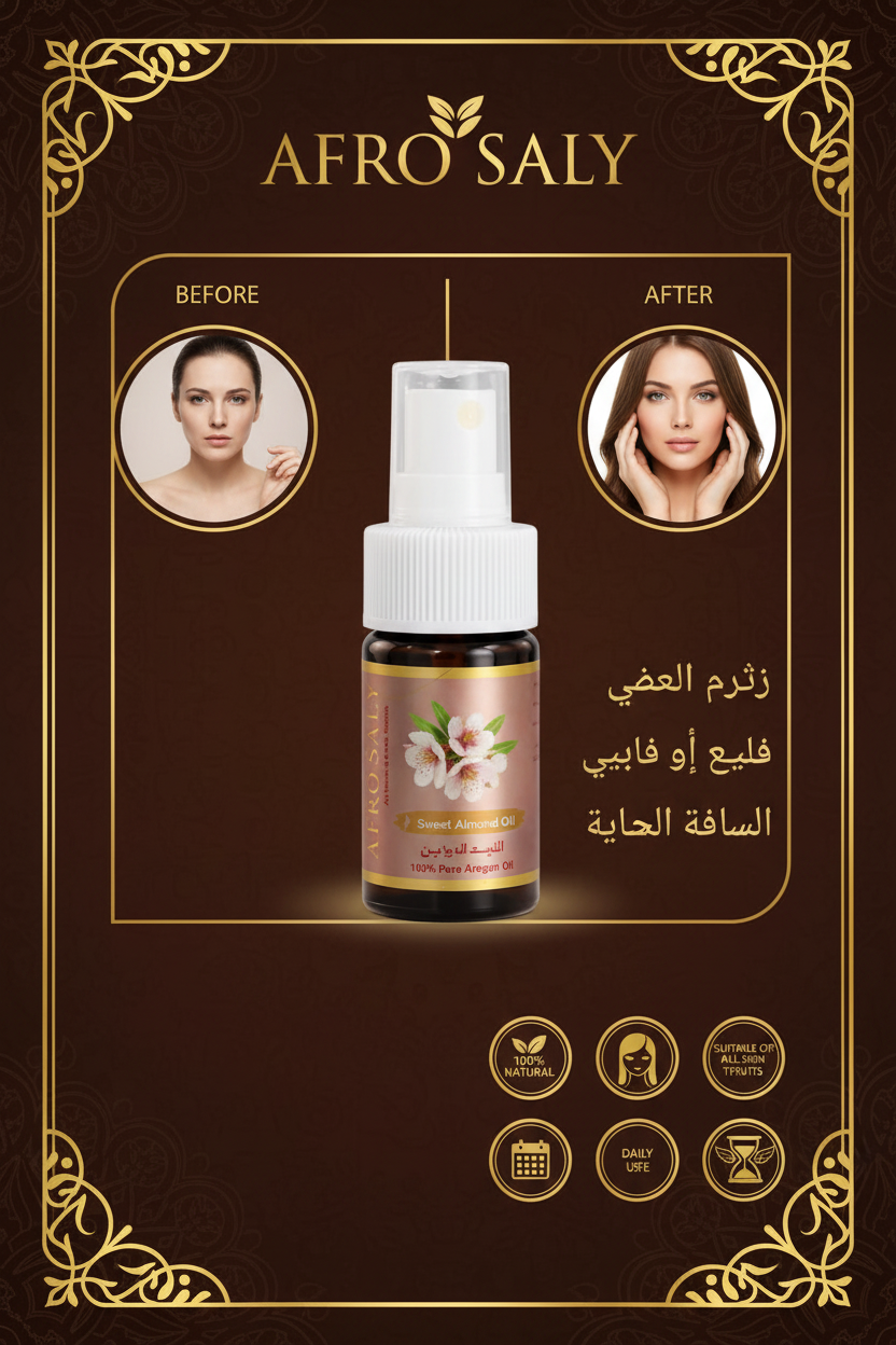 Sweet Almond Oil - Infographic